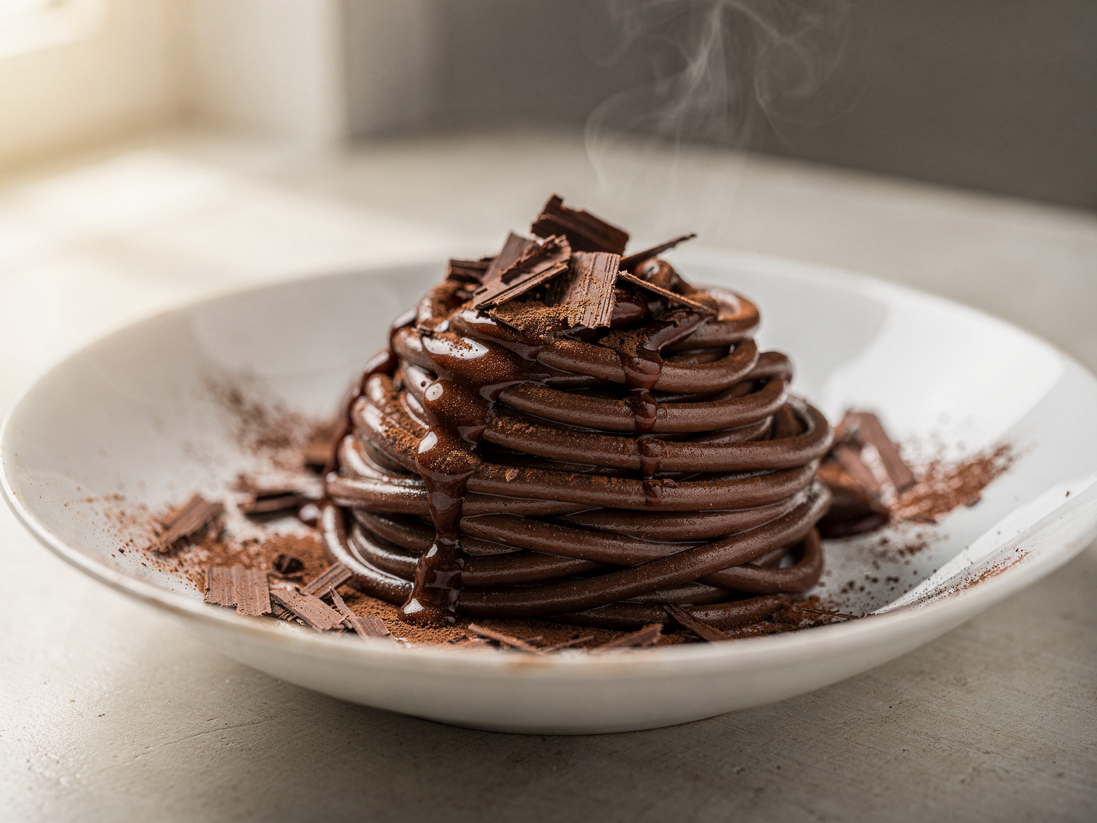 Cocoa & Chocolate Pasta: 1 Easy Recipe for Perfect Sweet Dessert